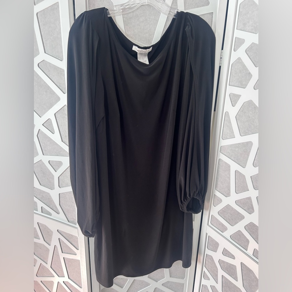 Laundry by Design Black Long Sleeve Dress